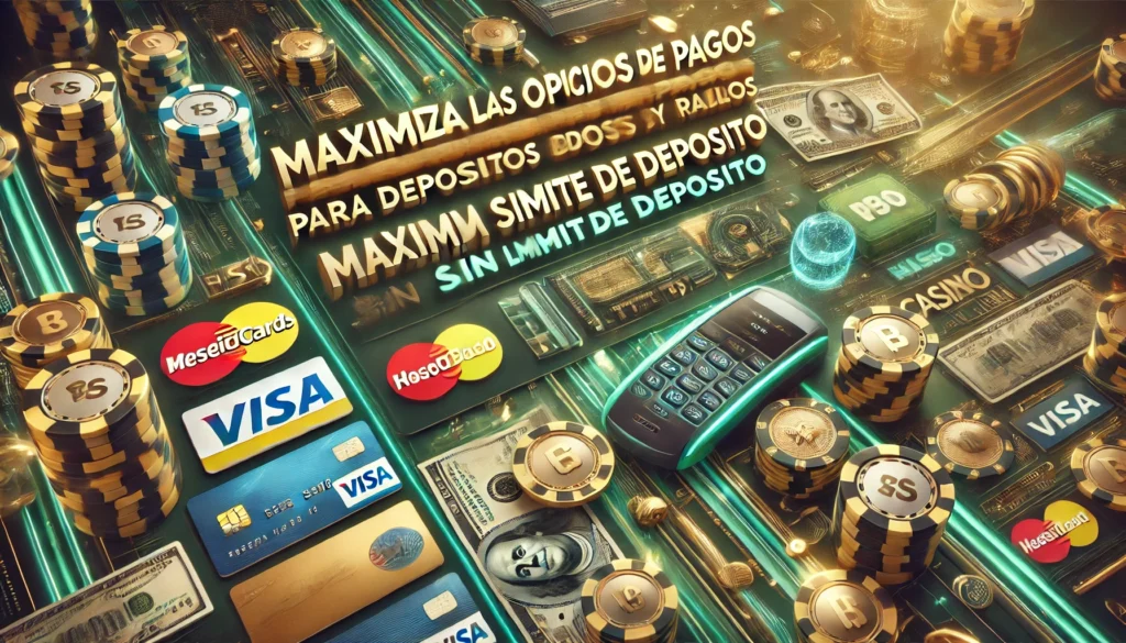 Maximiza Las Opciones De Pago Para Depósitos Y Retiros En Casinos Sin Límite De Depósito'. The